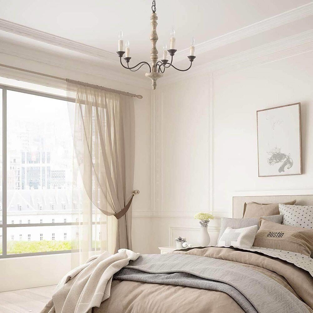 Aurora Chandelier Candlestick Farmhouse Rustic