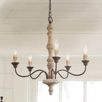Aurora Chandelier Candlestick Farmhouse Rustic