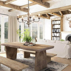Aurora Chandelier Candlestick Farmhouse Rustic