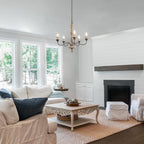 Aurora Chandelier Candlestick Farmhouse Rustic