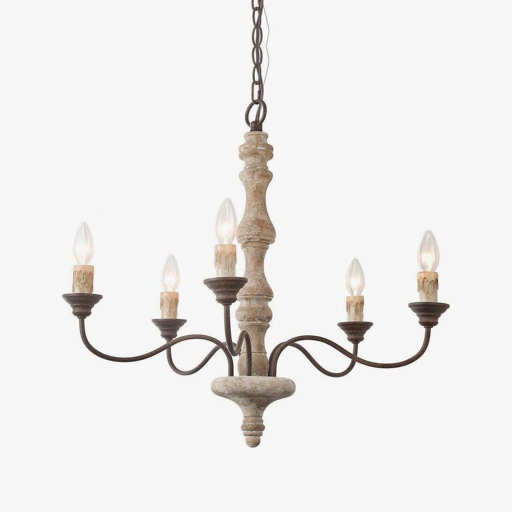 Aurora Chandelier Candlestick Farmhouse Rustic