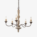 Aurora Chandelier Candlestick Farmhouse Rustic