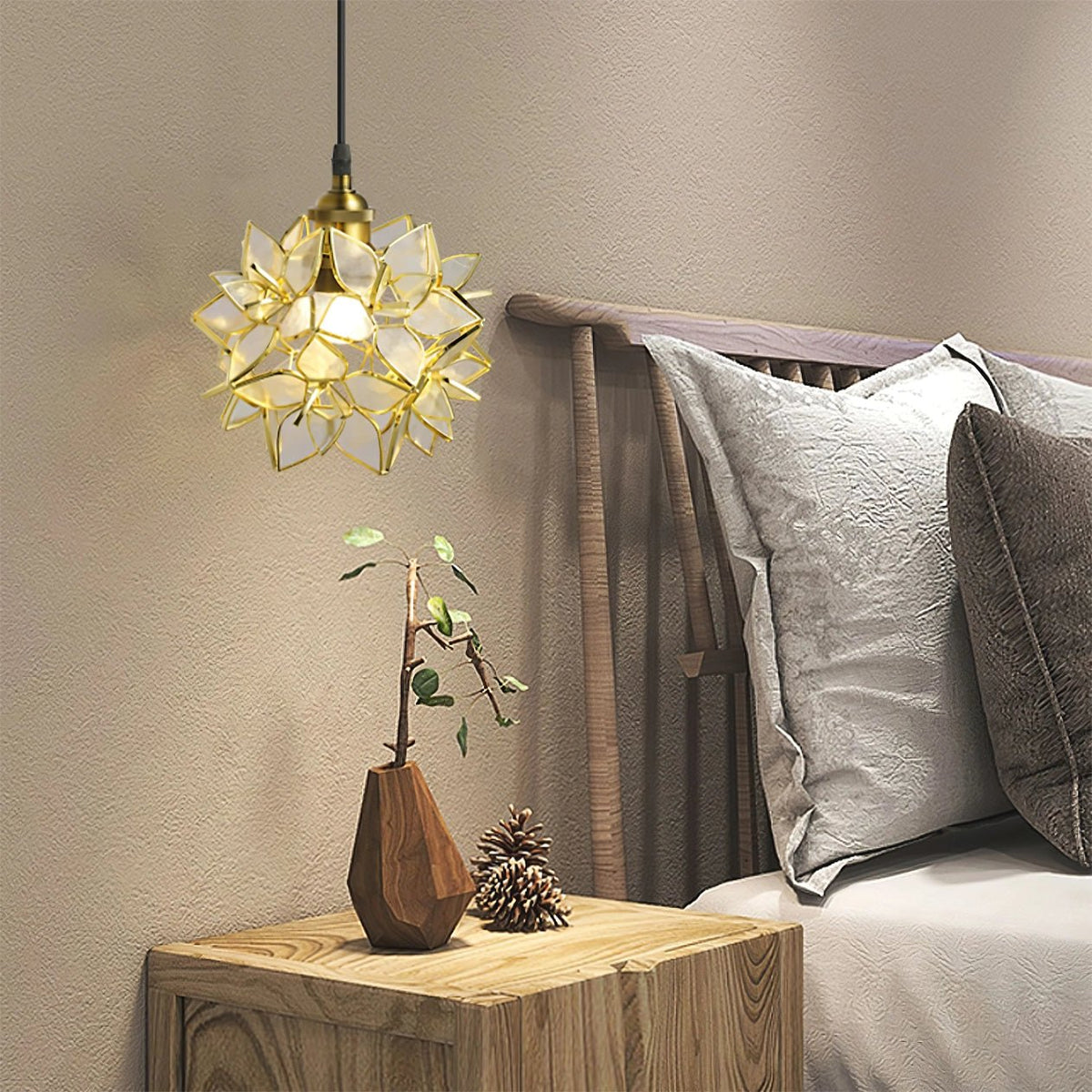 Amara Luxury Glass Pendant Light