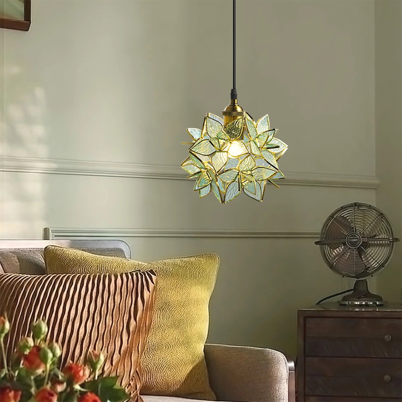 Amara Luxury Glass Pendant Light