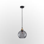 Valentina Colorful Glass Ball Pendant Light Water Ripple Living Room - image 15