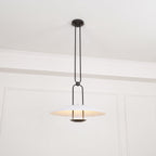 Cara Modern Minimalist Brass Pendant Light