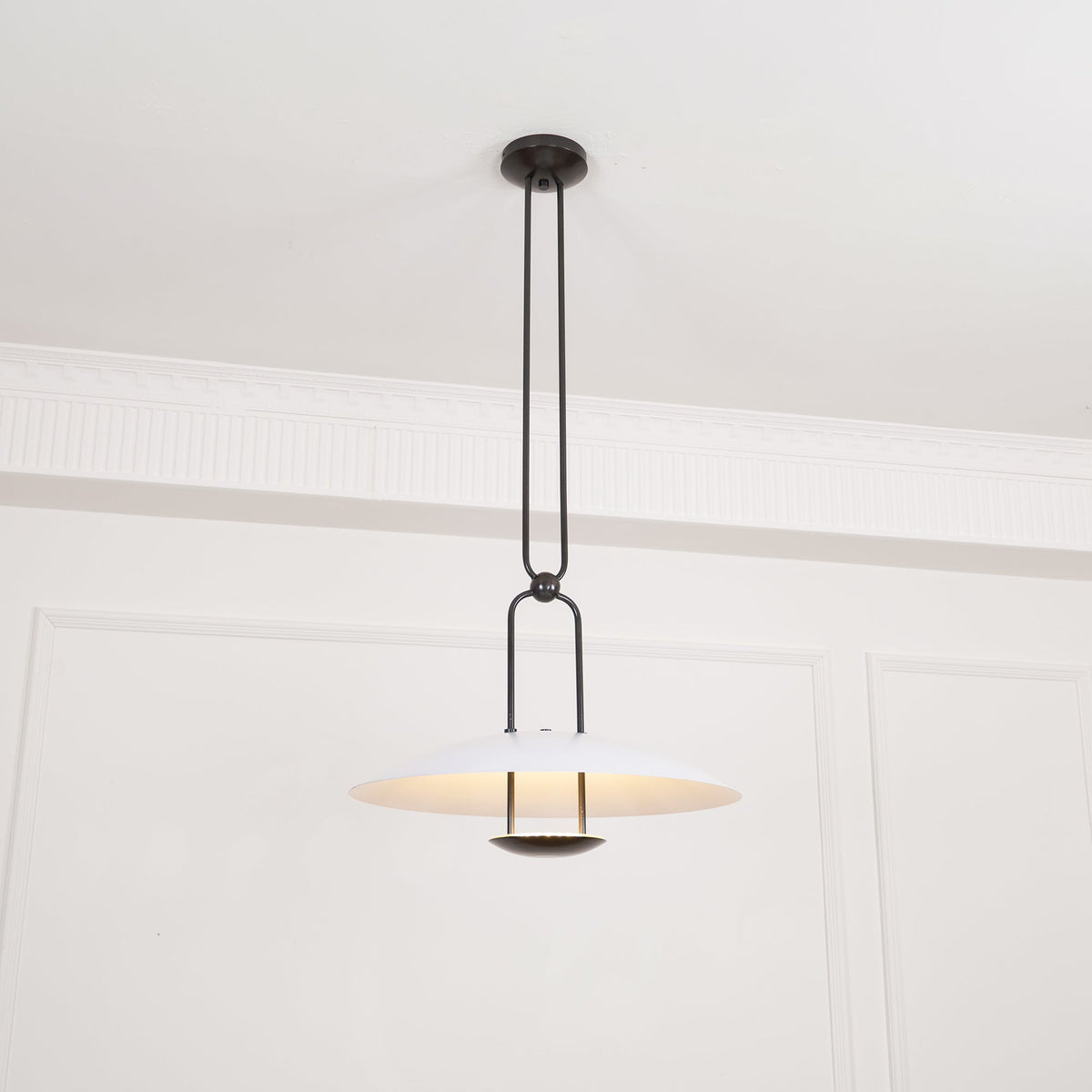 Cara Modern Minimalist Brass Pendant Light