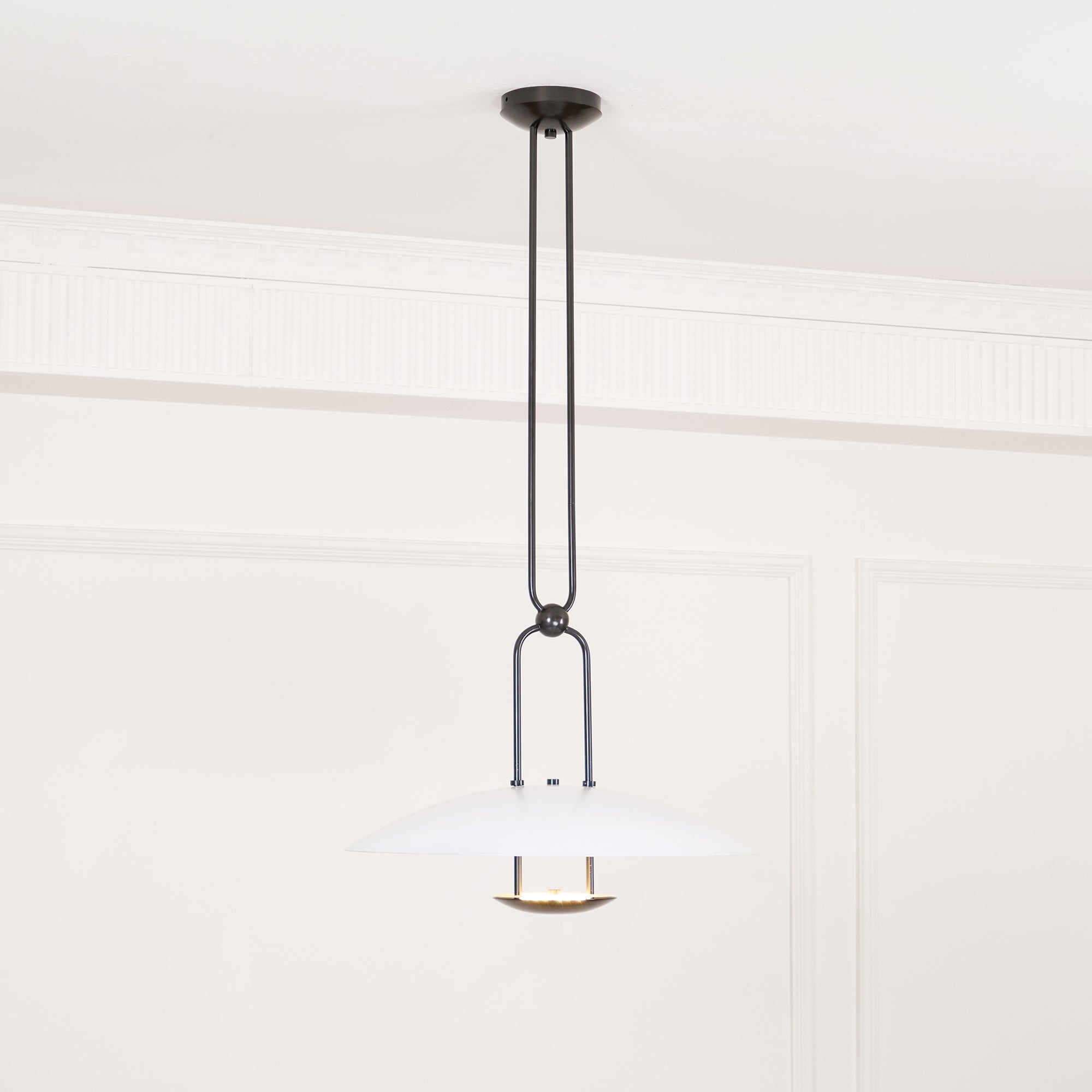 Cara Modern Minimalist Brass Pendant Light