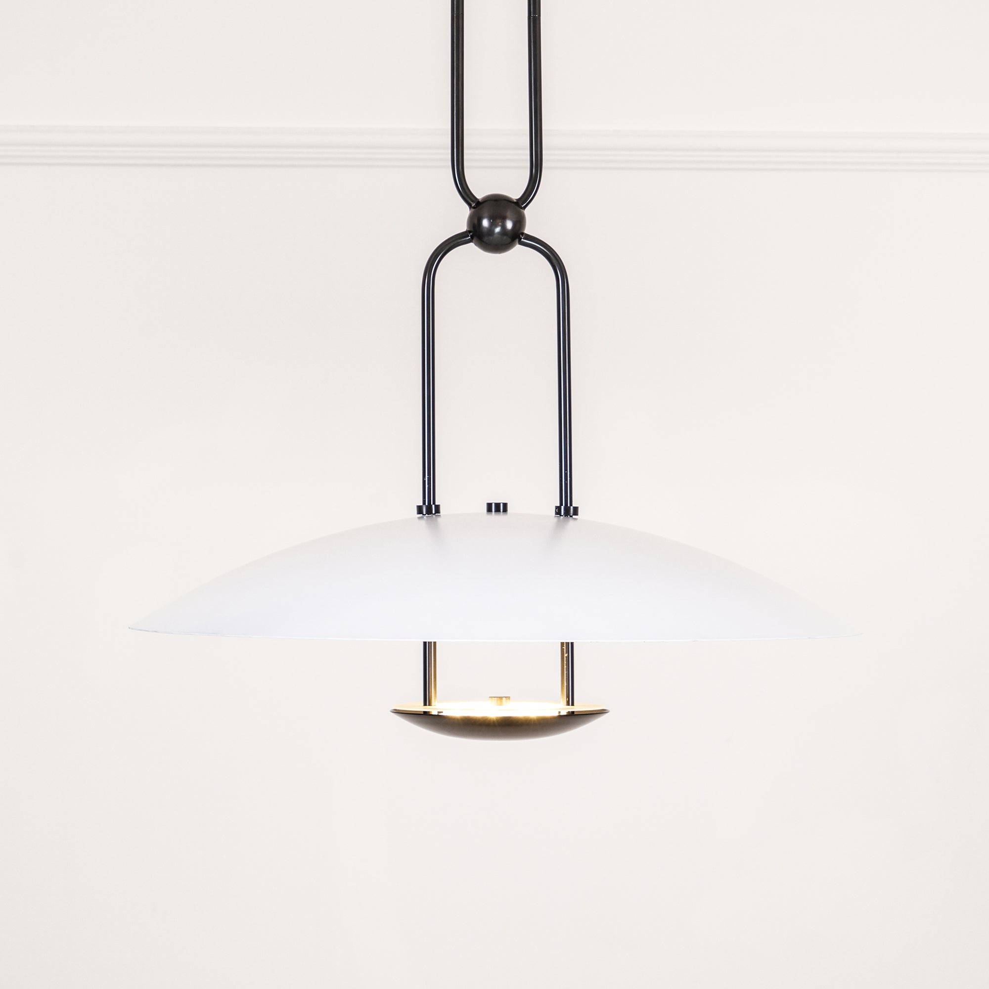 Cara Modern Minimalist Brass Pendant Light