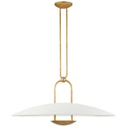 Cara Modern Minimalist Brass Pendant Light
