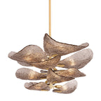 Cardiff Modern Metal & Glass Chandelier