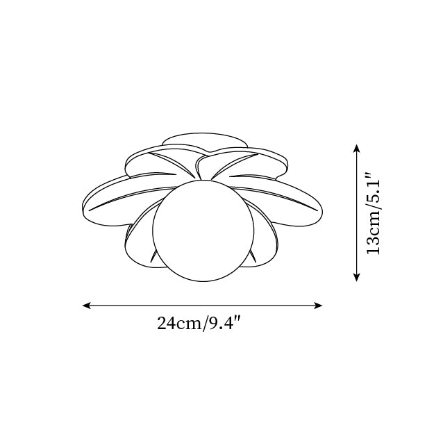 Fiora Flower Ceiling Light