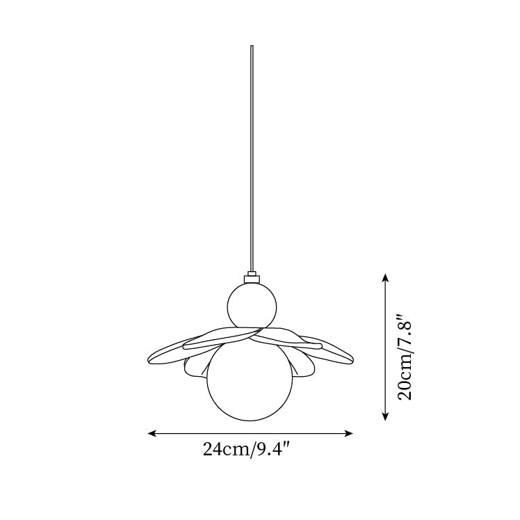 Fiora Flower Pendant Light