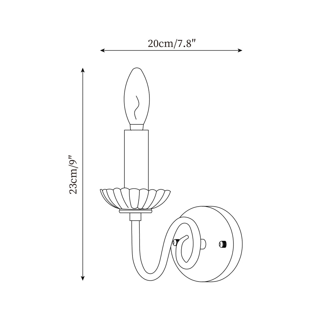 Château Wall Lamp  Candelabra