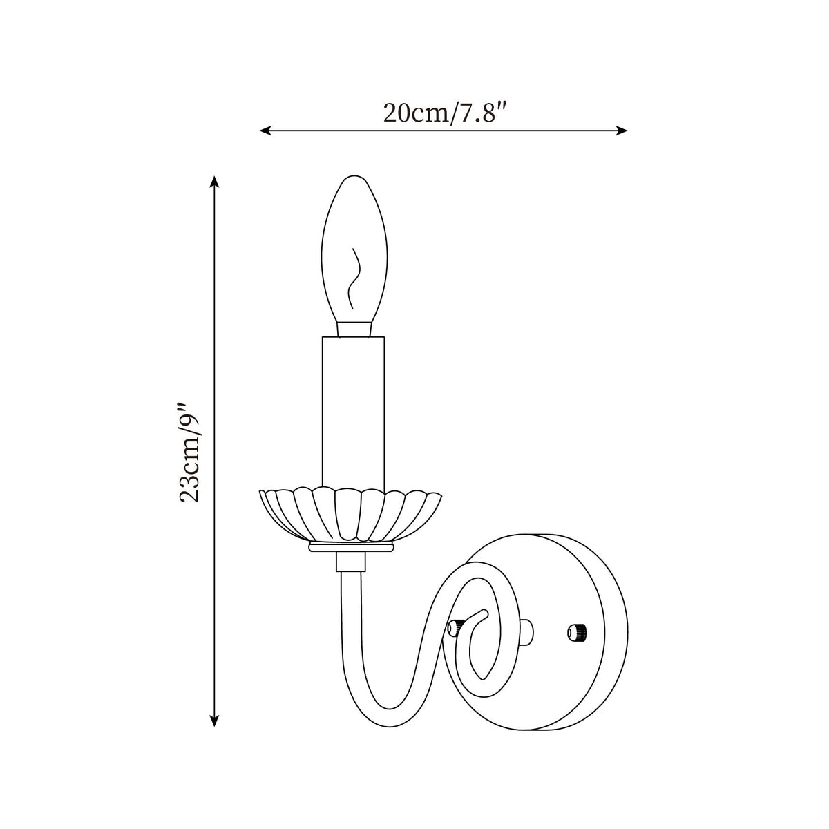 Château Wall Lamp  Candelabra