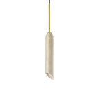 Arise Modern Minimalist Marble Travertine Pendant Lamp