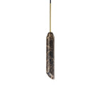 Arise Modern Minimalist Marble Travertine Pendant Lamp