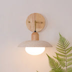 Aria Vintage Travertine Wall Light