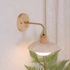 Aria Vintage Travertine Wall Light