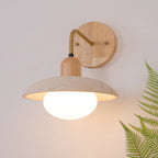 Aria Vintage Travertine Wall Light