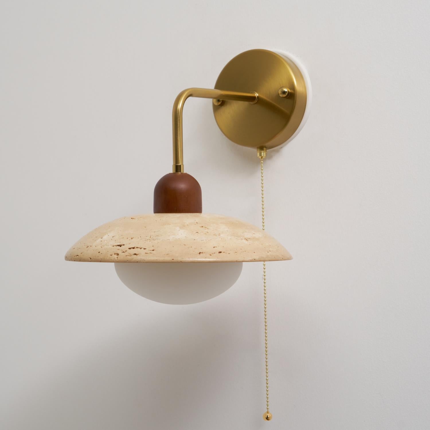 Cavone Travertine Wall Sconce
