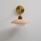 Cavone Travertine Wall Sconce