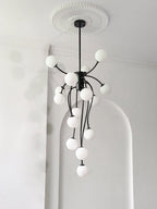 Astralyn Brass Globe Chandelier