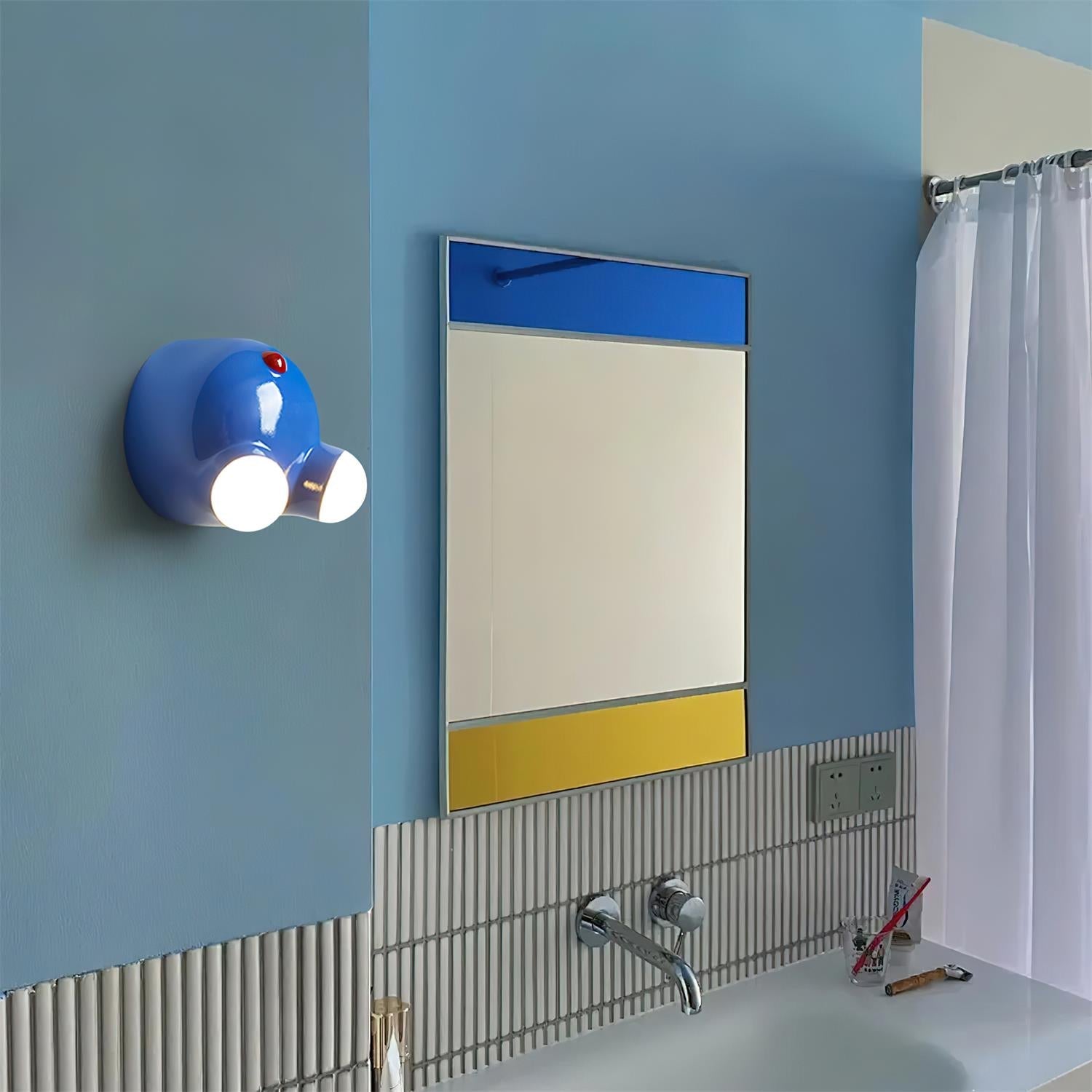 Doraemon Wall Lamp Playful Globe