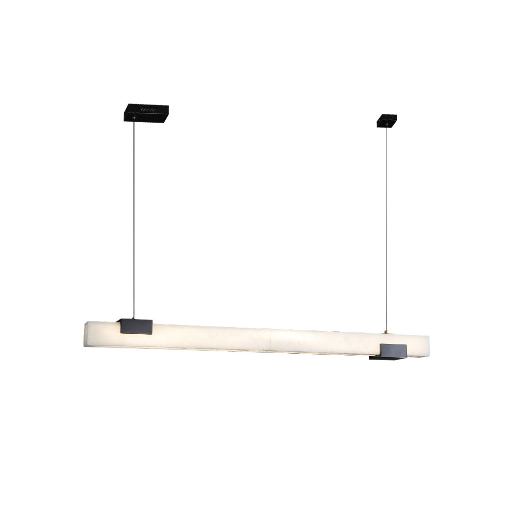 Avert  Modern Minimalist Brass Alabaster Pendant Light