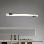 Avert  Modern Minimalist Brass Alabaster Pendant Light