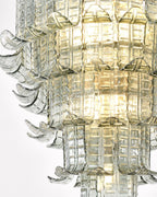 Aurora Chandelier Cascade Murano Glass Tiered Vintage
