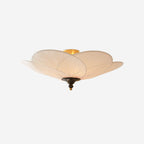 Evola Petal-Inspired Flush Mount Ceiling Light