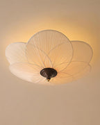 Evola Petal-Inspired Flush Mount Ceiling Light