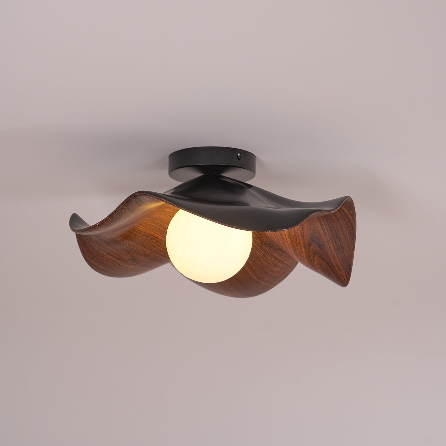 Muto Ceiling Light Wood Black&White - image 37