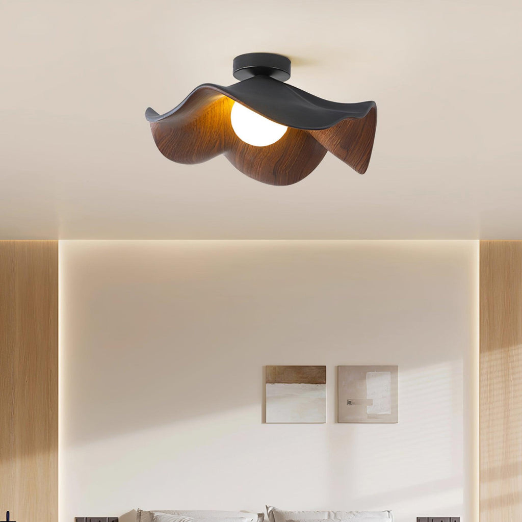 Muto Ceiling Light Wood Black&White - image 13
