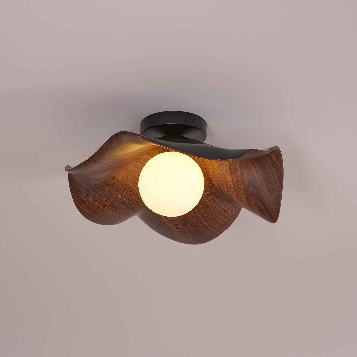 Muto Ceiling Light Wood Black&White - image 38