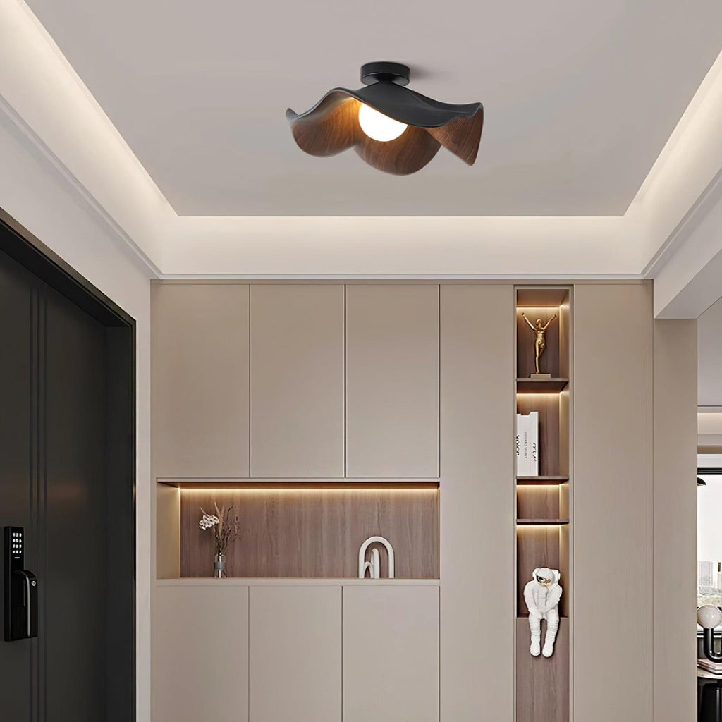 Muto Ceiling Light Wood Black&White - image 14