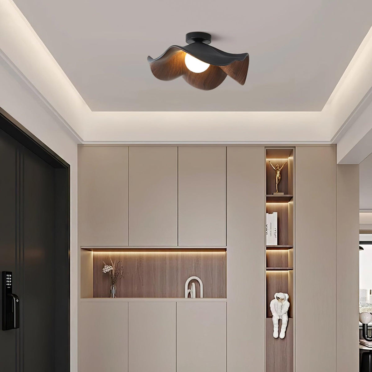 Muto Ceiling Light Wood Black&White - image 14
