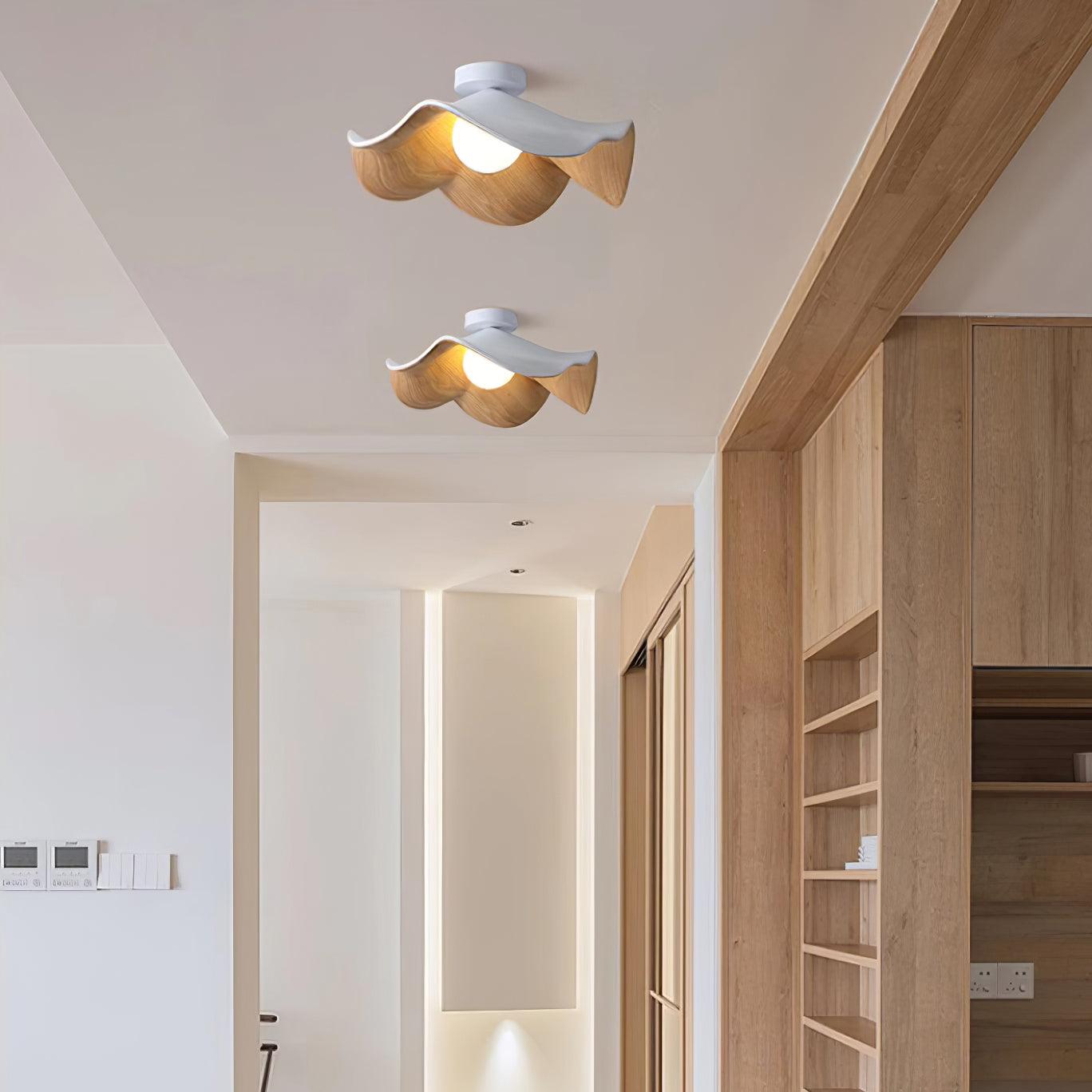 Muto Ceiling Light Wood Black&White - image 15