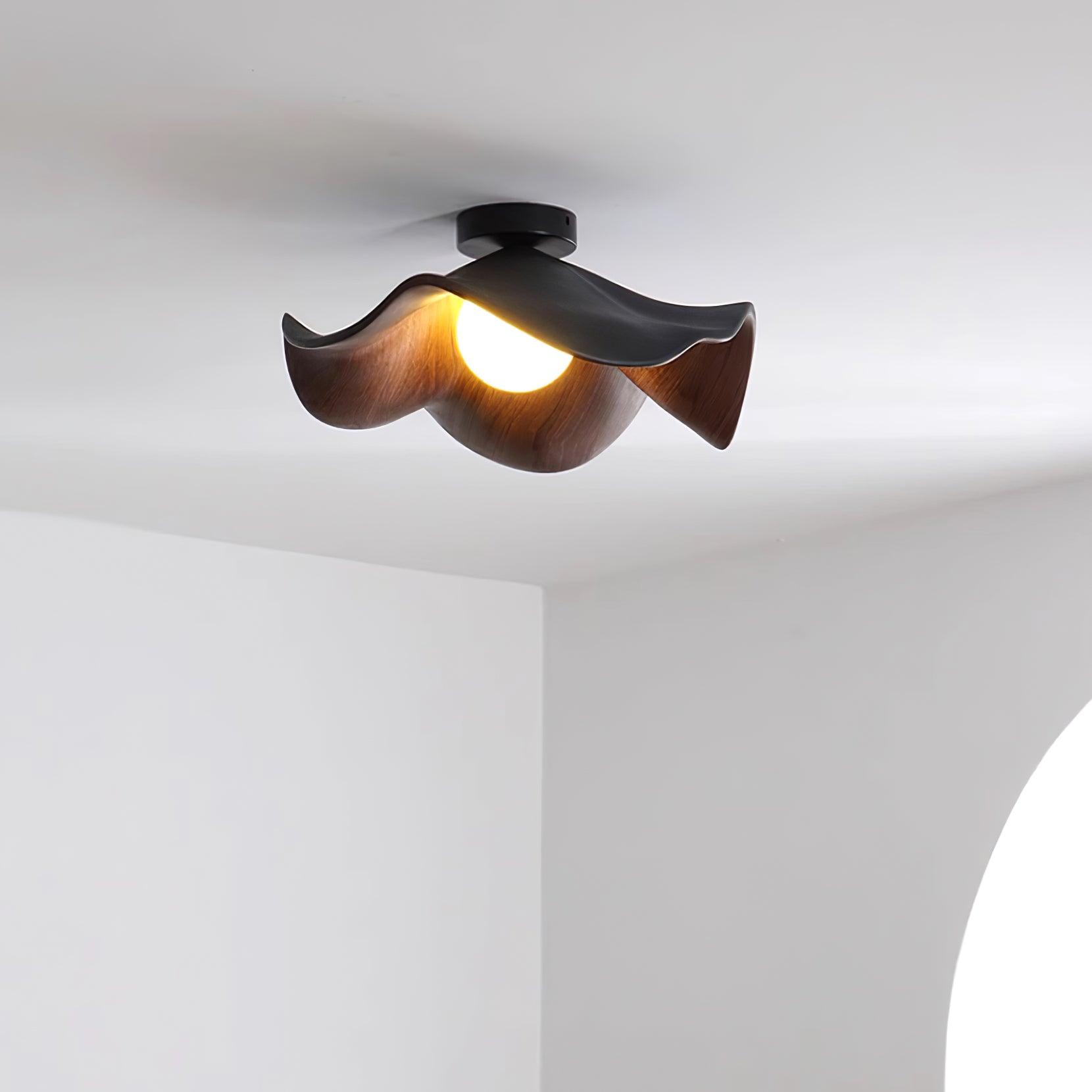Muto Ceiling Light Wood Black&White - image 19