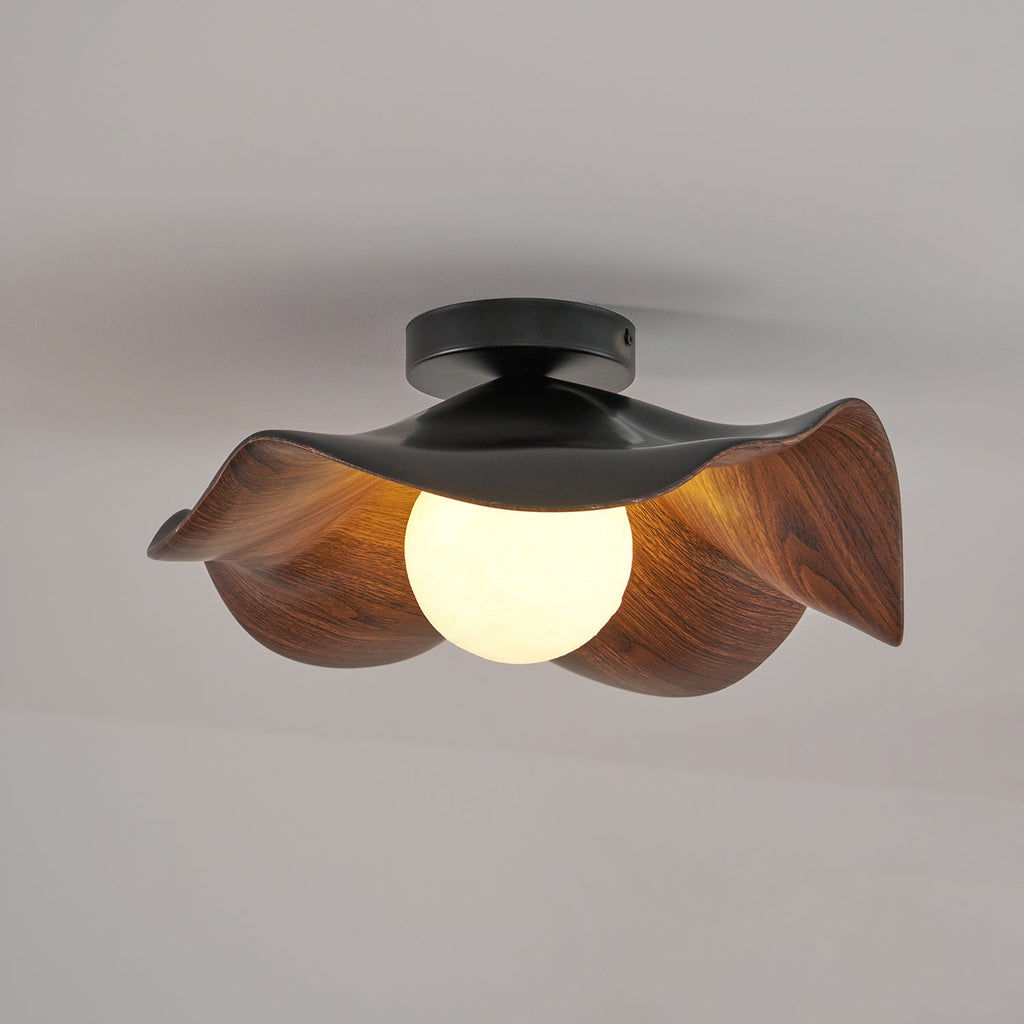 Muto Ceiling Light Wood Black&White - image 6