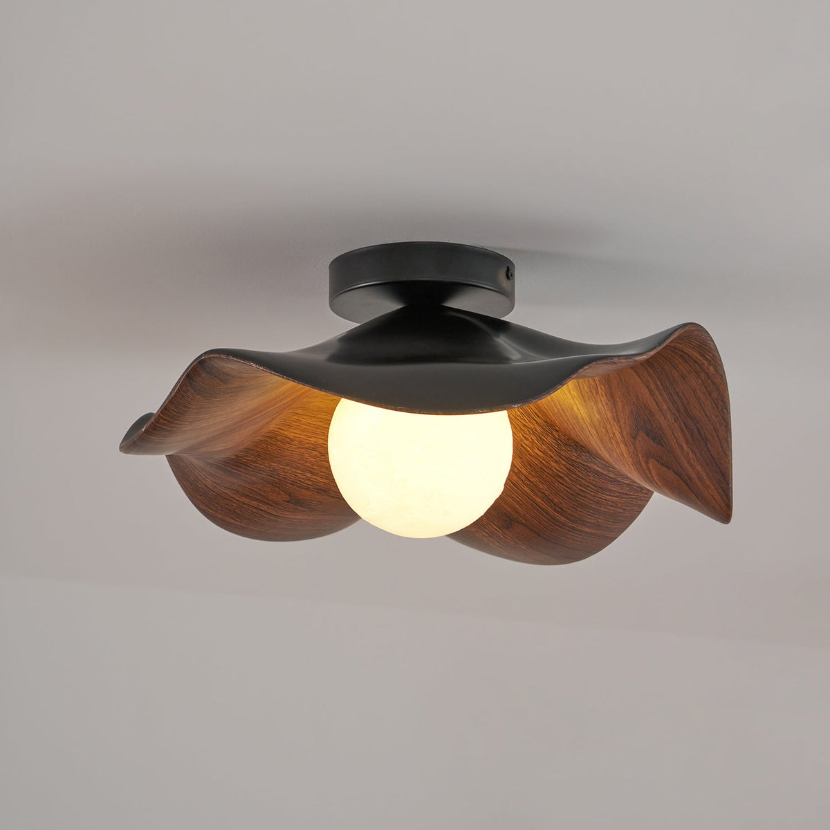 Muto Ceiling Light Wood Black&White - image 6