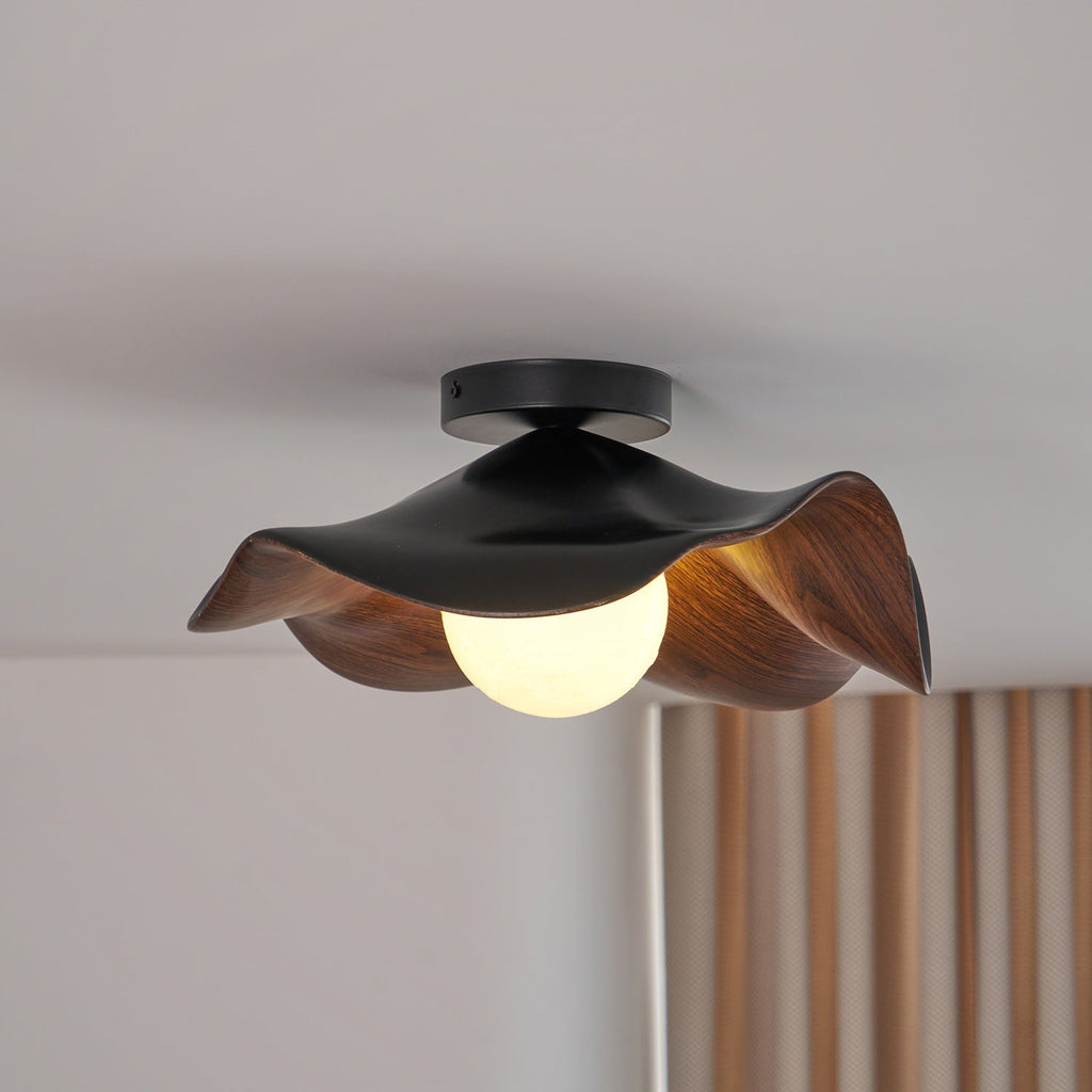 Muto Ceiling Light Wood Black&White - image 8