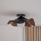 Muto Ceiling Light Wood Black&White - image 9