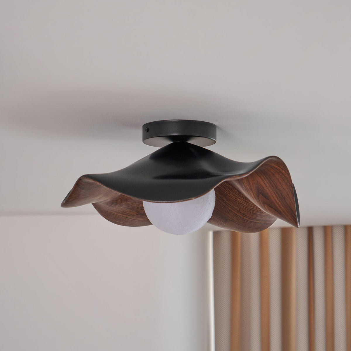 Muto Ceiling Light Wood Black&White - image 9