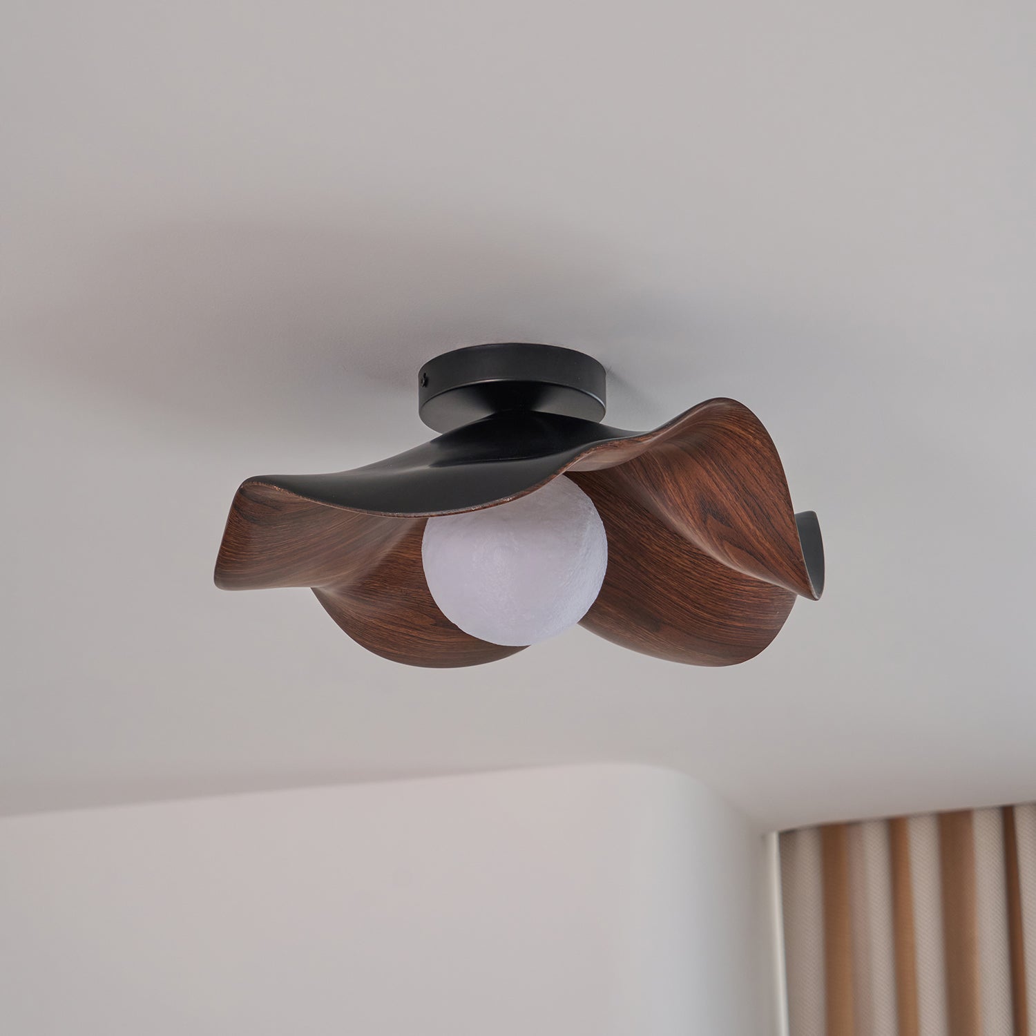 Muto Ceiling Light Wood Black&White - image 11