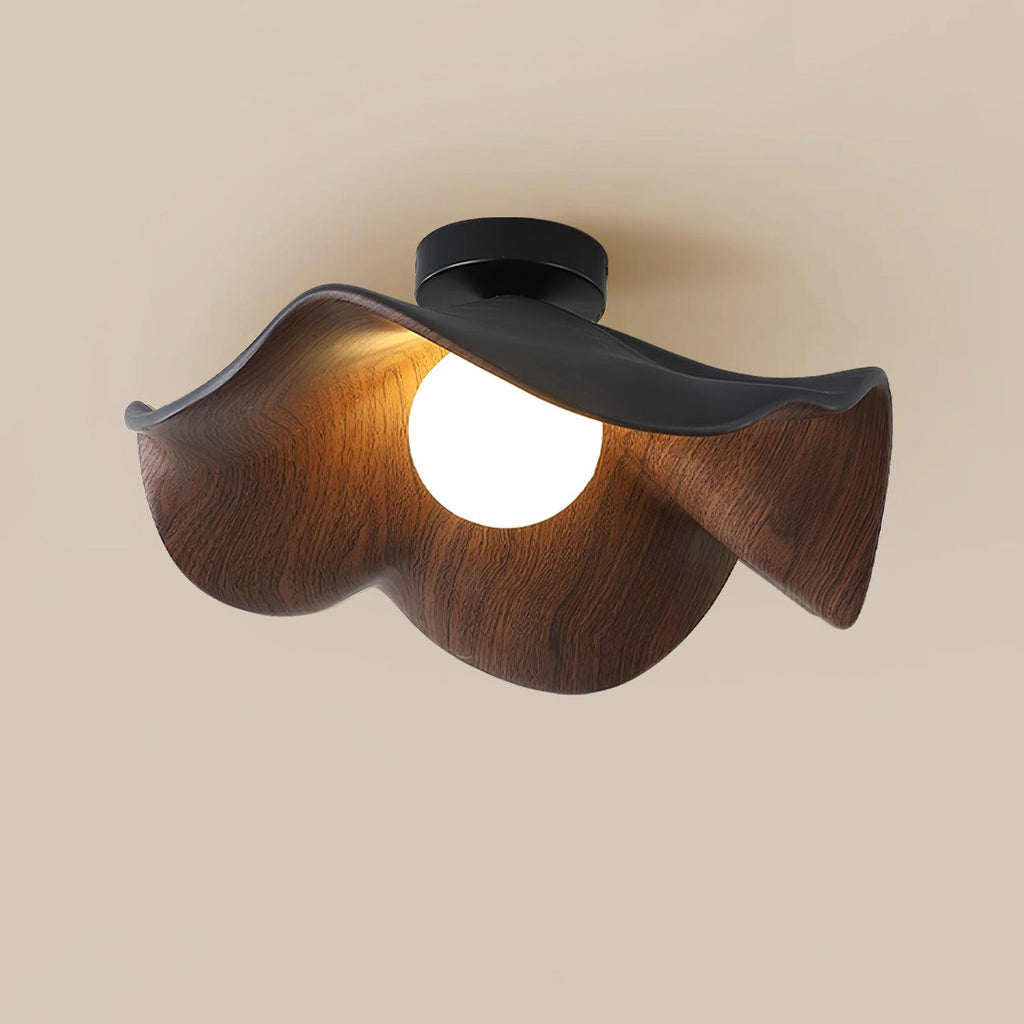 Muto Ceiling Light Wood Black&White - image 17