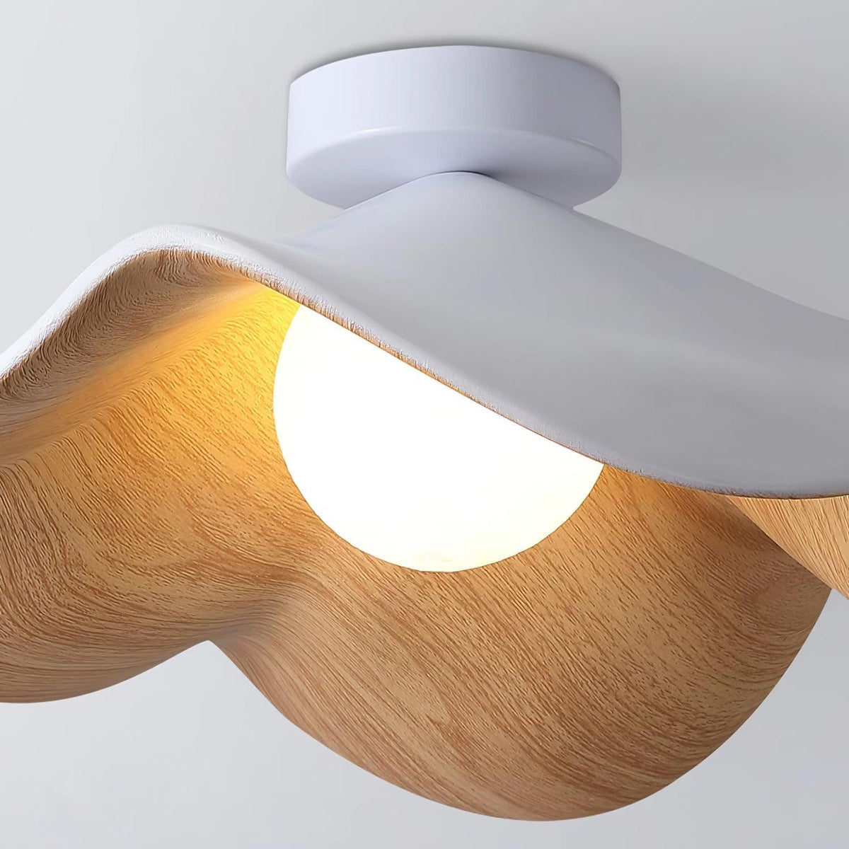 Muto Ceiling Light Wood Black&White - image 28