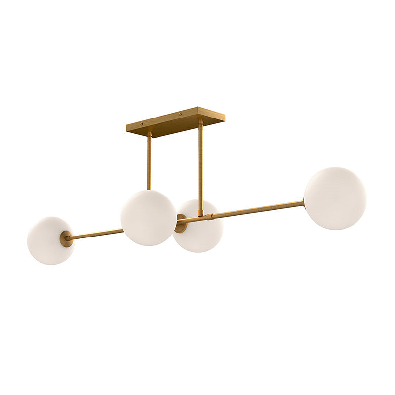 Glint Linear Mid-century Glass Pendant Lamp