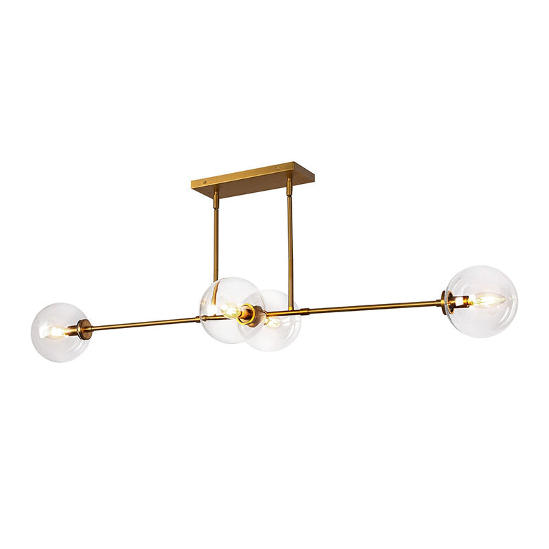 Glint Linear Mid-century Glass Pendant Lamp